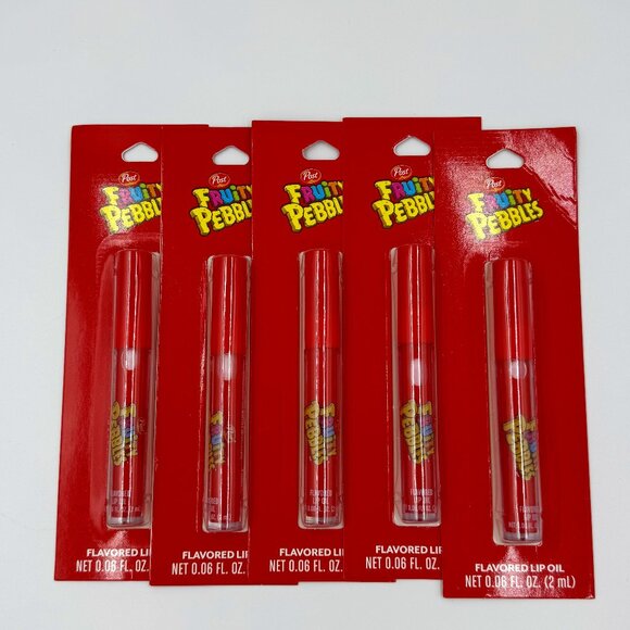 Lot of 5 Fruity Pebbles Lip Oil - Picture 1 of 1